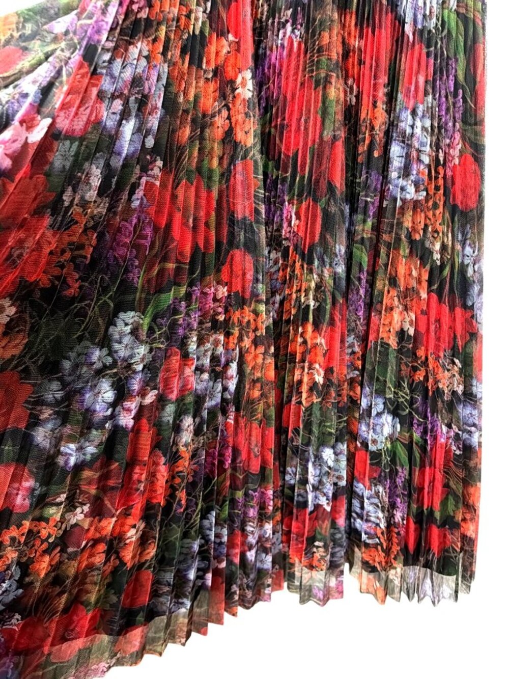 Hutch Alba Floral Strapless Mesh Maxi Corset Dress Gown Sz 10 NEW - Picture 7 of 9